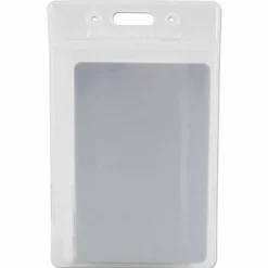 Plastic Badge Holders, 3-3/4