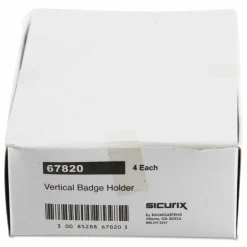 Plastic Badge Holders, 3-3/4