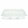 Plastifar Bakery Containers, Muffin/Cupcake, 7.25 x 9.88 x 3.13, Clear, 250/Carton
