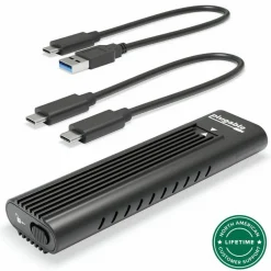 Plugable USB C to M.2 NVMe Tool-free Enclosure USB C and Thunderbolt 3 Compatible up to USB 3.1 Gen 2 Speeds (10Gbps).