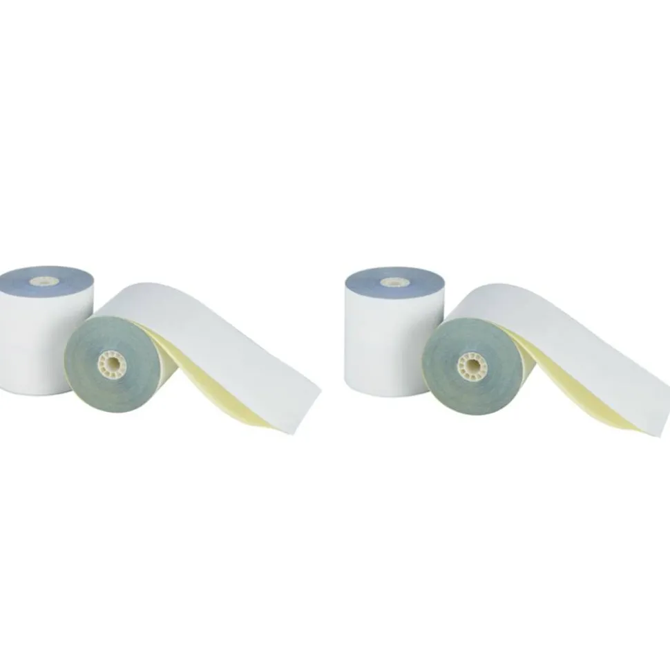 2-Ply Paper Rolls, 3" x 96', White, Carton Of 50