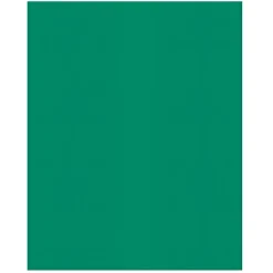 2-Pocket Paper Folders, Green, Pack Of 25