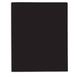 2-Pocket Poly Folders, Letter Size, Assorted Colors, Pack Of 10