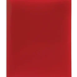 2-Pocket Poly Folders, Letter Size, Assorted Colors, Pack Of 10