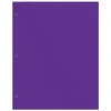 2-Pocket School-Grade Paper Folder, Letter Size, Purple