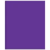 2-Pocket School-Grade Paper Folder with Prongs, Letter Size, Purple