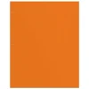 2-Pocket School-Grade Paper Folder, Letter Size, Orange