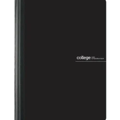 Poly Composition Book, 7-1/2" x 9-3/4", College Ruled, 80 Sheets, Black