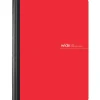 Poly Composition Book, 7-1/2" x 9-3/4", Wide Ruled, 80 Sheets, Red