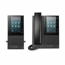 Poly CCX 505 IP Phone - Corded - Corded/Cordless - Wi-Fi, Bluetooth - Desktop, Wall Mountable - Black