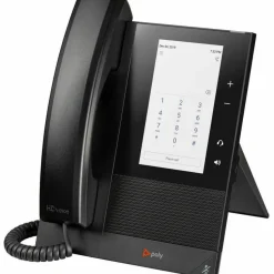 Poly CCX 400 IP Phone - Corded - Corded - Desktop, Wall Mountable - Black