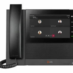 Poly CCX 600 IP Phone - Corded - Corded/Cordless - Wi-Fi, Bluetooth - Desktop - Black