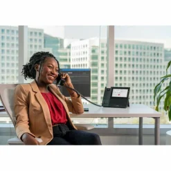 Poly CCX 600 IP Phone - Corded - Corded/Cordless - Wi-Fi, Bluetooth - Desktop - Black