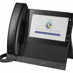 Poly CCX 600 IP Phone - Corded - Corded/Cordless - Wi-Fi, Bluetooth - Desktop - Black