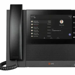 Poly CCX 600 IP Phone - Corded - Corded/Cordless - Wi-Fi, Bluetooth - Desktop - Black