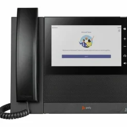 Poly CCX 600 IP Phone - Corded - Corded/Cordless - Wi-Fi, Bluetooth - Desktop - Black