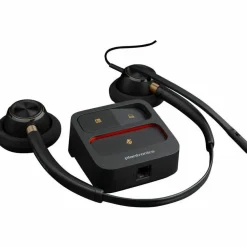 Poly EncorePro 520 with Quick Disconnect Binaural Headset TAA