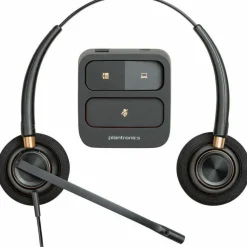 Poly EncorePro 520 with Quick Disconnect Binaural Headset TAA
