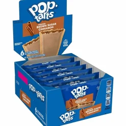 Pop-Tarts, Frosted Brown Sugar Cinnamon - Cinnamon, Brown Sugar, Frosted Brown Sugar Cinnamon - 1 - 1.27 lb - 12 / Box