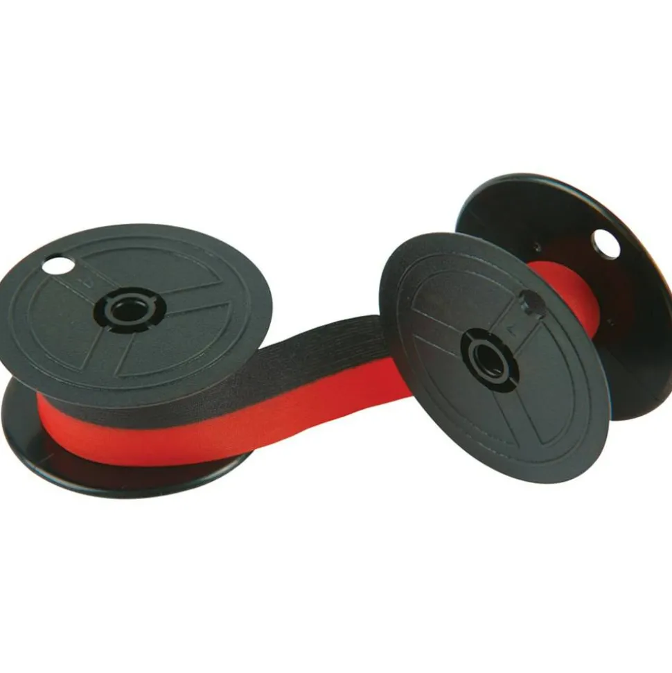 Porelon 80BRC-2 Replacement Nylon Ribbons, Black/Red, Pack Of 2