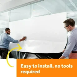 Post it Non-Magnetic Dry-Erase Whiteboard Surface, 48