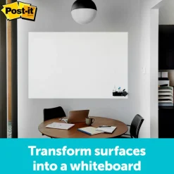 Post it Non-Magnetic Dry-Erase Whiteboard Surface, 36