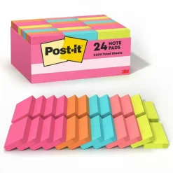 Post-it Cape Town Color Collection Value Pack, 1 1/2