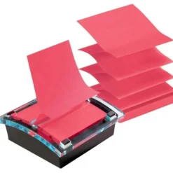 Post-it Dispenser Notes Original Pop-up Refill Cabinet Pack, 3" x 3", Poptimistic Collection Colors, 100 Sheets/Pad, 18 Pads/Pack
