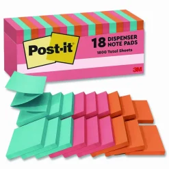 Post-it Dispenser Notes Original Pop-up Refill Cabinet Pack, 3