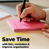 Post-it Notes, 3 in x 3 in, 24 Pads, 90 Sheets/Pad, Clean Removal, Canary Yellow
