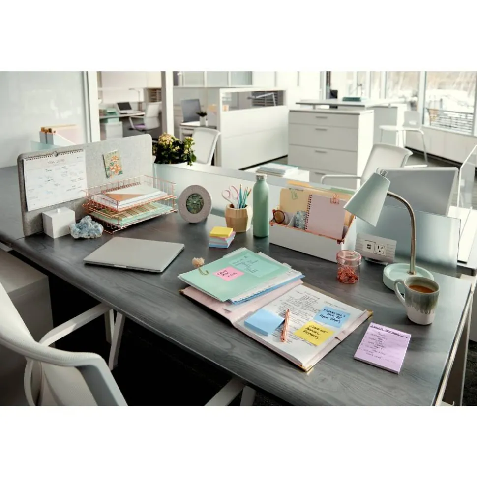 Post-it Notes, 3" x 3", 24 Bulk Note Pads, 100 Sheets/Pad, School Supplies & Office Products, The Iconic Canary Yellow Note, 65424VAD