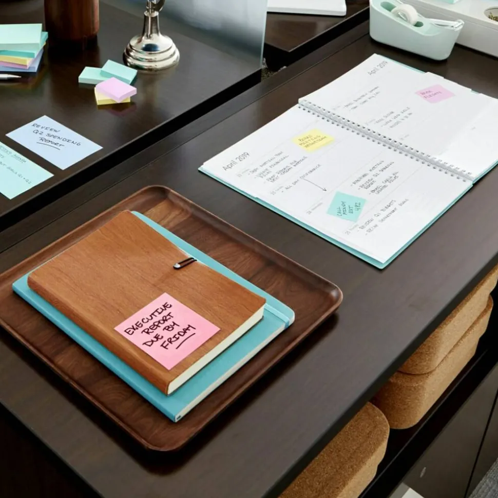 Post-it Notes, 1.38 x 1.88 in, 24 Bulk Mini Sticky Note Pads, 100 Sheets/Pad, School Supplies and Office Products, Beachside Café