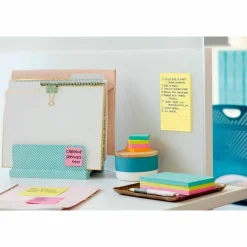 Post-it Notes, 4 x 6 in, 12 Lined Sticky Note Pads, 100 Sheets/Pad, School Supplies and Office Products, The Iconic Canary Yellow Note