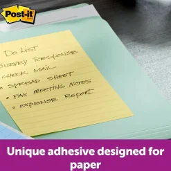 Post-it Notes, 4 x 6 in, 12 Lined Sticky Note Pads, 100 Sheets/Pad, School Supplies and Office Products, The Iconic Canary Yellow Note