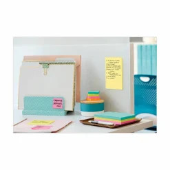 Post-it Notes, 4 x 6 in, 12 Lined Sticky Note Pads, 100 Sheets/Pad, School Supplies and Office Products, The Iconic Canary Yellow Note