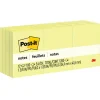 Post-it Notes, 1.38 x 1.88 in, 12 Mini Sticky Note Pads, 100 Sheets/Pad, School Supplies and Office Products, The Iconic Canary Yellow Note
