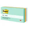 Post-it Notes, 3 x 3 in, 12 Sticky Note Pads, 100 Sheets/Pad, School Supplies and Office Products, Beachside Café