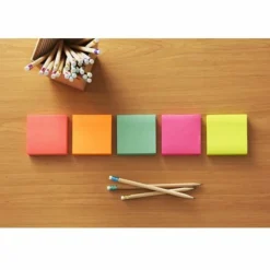 Post-it Notes, 3 x 3 in, 18 Sticky Note Pads, 100 Sheets/Pad, School Supplies and Office Products, Poptimistic