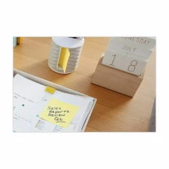 Post-it Original Lined Notes, Canary Yellow, 3