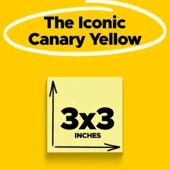 Post-it Super Sticky Notes, 24 Pads, 90 Sheets, 3 in x 3 in, 2x Sticking Power, School Supplies & Office Products - 65424SSCP