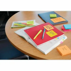 Post-it Super Sticky Notes, 3 x 3 in, 24 Bulk Sticky Note Pads, 90 Sheets/Pad, 2X the Sticky Power, School Supplies and Office Products, Energy Boost