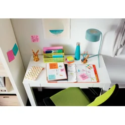 Post-it Super Sticky Notes, 3 x 3 in, 12 Sticky Note Pads, 2X the Sticking Power, School Supplies and Office Products, Supernova Neons