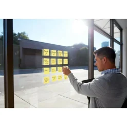Post-it Super Sticky Pop Up Notes, 3 x 3 in, 12 Sticky Note Pads, 90 Sheets/Pad, 2X the Sticking Power, School and Office Supplies, Canary Yellow