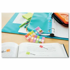 Post-it Assorted 1/2" Portable Flags - Assorted - Self-stick - 189 / Pack