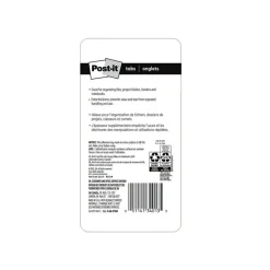 Post-it Filing Tabs, 2 in. x 1.5 in., Pack of 24 Tabs