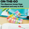 Post-it Flag Multipack, 1/2" And 1", Assorted Colors, Pack Of 320