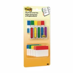 Post-it Flags and Tabs Combo Pack, Assorted Primary Colors, 230/Pack