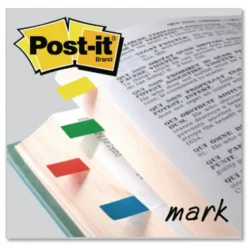 Post-it Flags and Tabs Combo Pack, Assorted Primary Colors, 230/Pack