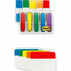 Post-it Flags and Tabs Combo Pack, Assorted Primary Colors, 230/Pack