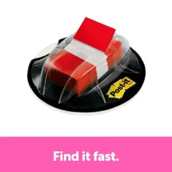 Post-it Flags in Desk Grip Dispenser, 1